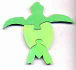 Turtle #43 Puzzle Scroll Saw Pattern