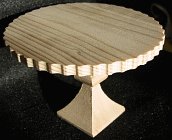 Pedestal Table Scroll Saw Pattern