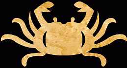 Crab Coaster Scroll Saw Pattern