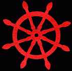 Ship Wheel #15 Coaster Scroll Saw Pattern