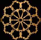 Geometric #37 Coaster Scroll Saw Pattern