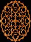 Geometric #35 Trivet Scroll Saw Pattern