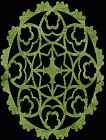 Geometric #35d Trivet Scroll Saw Pattern