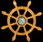 Ship Wheel Clock Scroll Saw Pattern