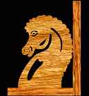 Horse Book End Scroll Saw Pattern