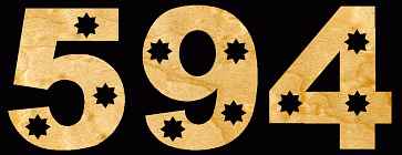 Star 8 House Number Scroll Saw Pattern