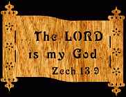 Zechariah 13:9 Bible Plaque Scroll Saw Pattern