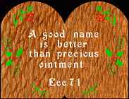 Ecclesiastes 7:1 Bible Plaque Scroll Saw Pattern