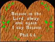 Philippians 4:4 Bible Plaque Scroll Saw Pattern