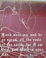 I am God Isaiah 45:22 ? Poster
